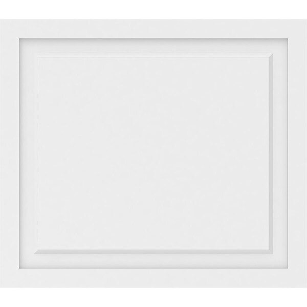 Harrison Raised Panel Decorative Wall Panel, 32W X 28H X 5/8P